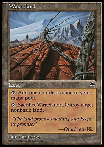 【MTG】Wasteland 4枚セット(TMP) MTG】Wasteland 4枚セット(TMP)